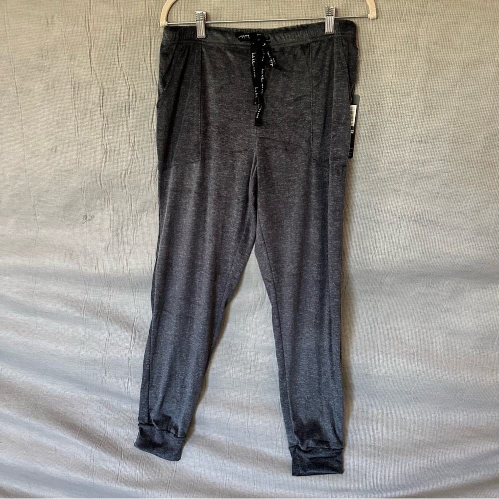 Nicole Miller Velour Lounge Pant Sz Med